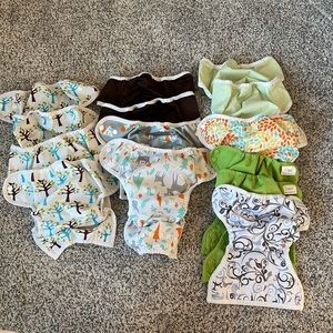 Thirsties Size One Cover Lot Cloth Diapers